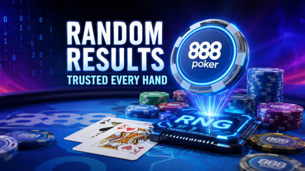 Random Number Generator technology behind 888 Poker Canada games